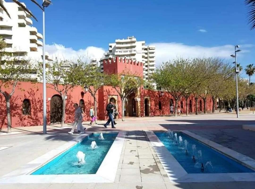 El Estudio De La Playa Benalbeach Vistas Al Mar เบนัลมาเดนา ภายนอก รูปภาพ
