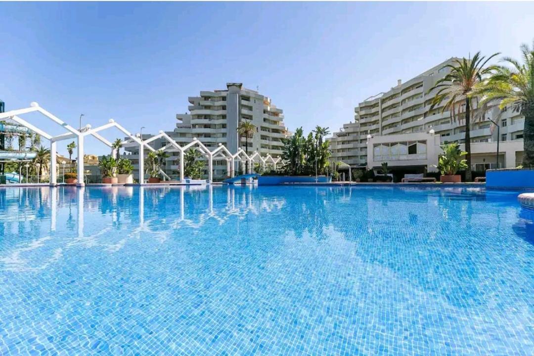 El Estudio De La Playa Benalbeach Vistas Al Mar เบนัลมาเดนา ภายนอก รูปภาพ