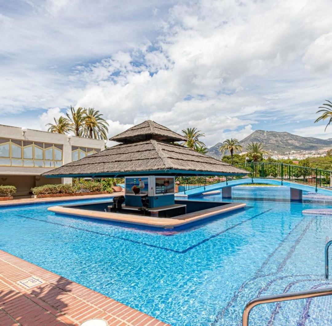 El Estudio De La Playa Benalbeach Vistas Al Mar เบนัลมาเดนา ภายนอก รูปภาพ